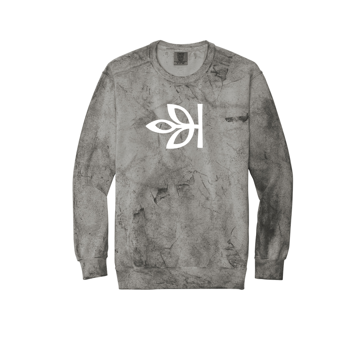 Unisex Ancestry® White Leaf Color Blast Crewneck