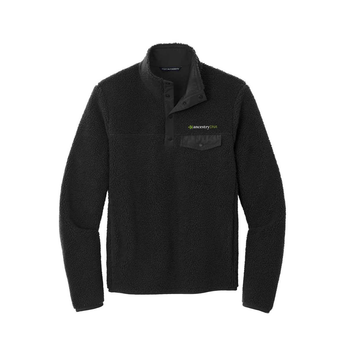 Men's Ancestry® Camp Fleece Snap Pullover