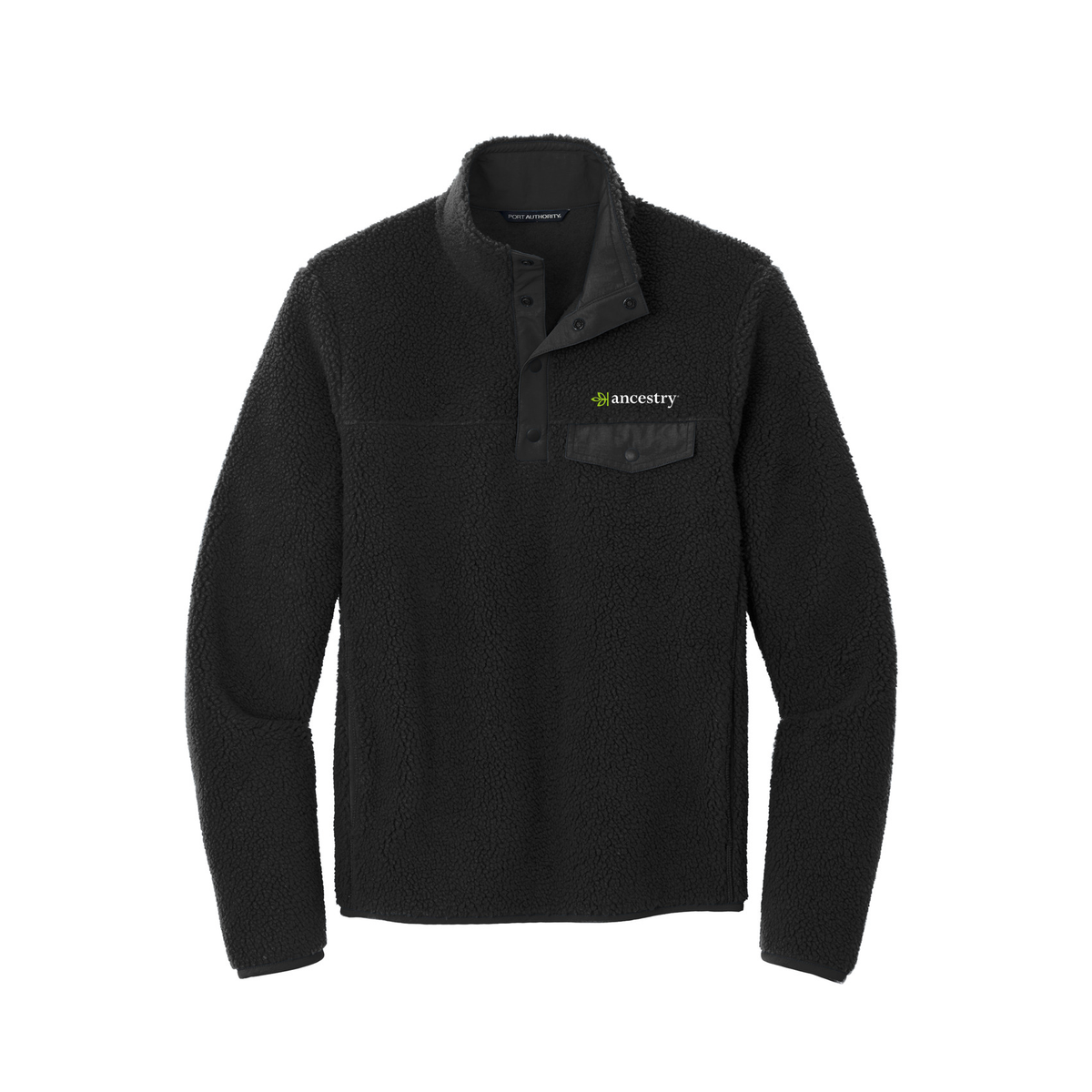 Men's Ancestry® Camp Fleece Snap Pullover