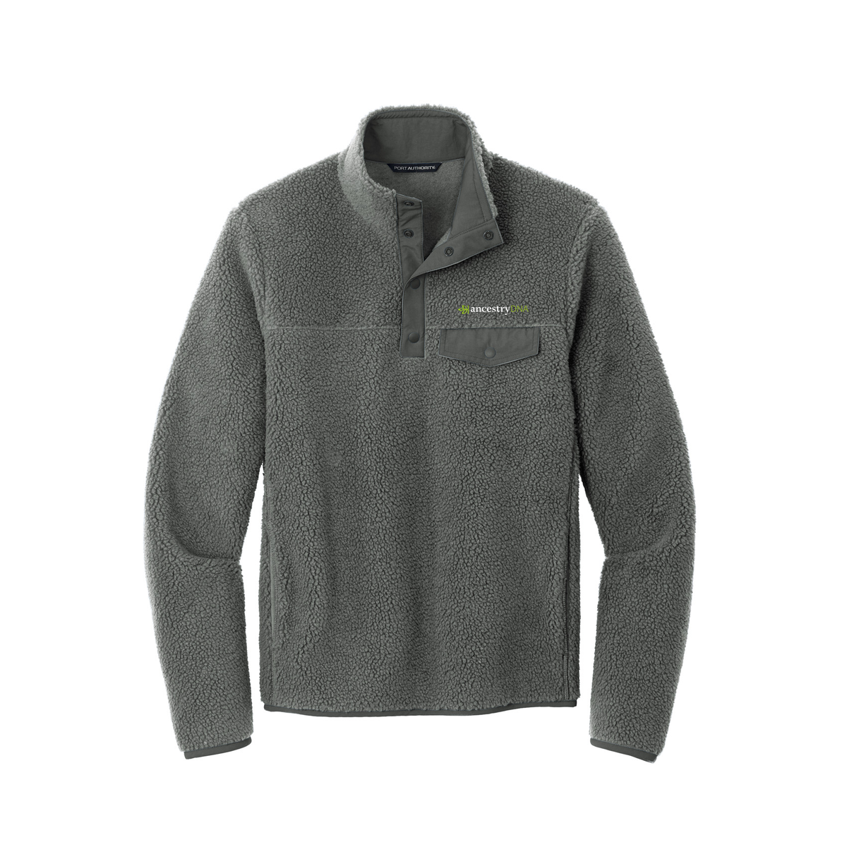 Men's Ancestry® Camp Fleece Snap Pullover