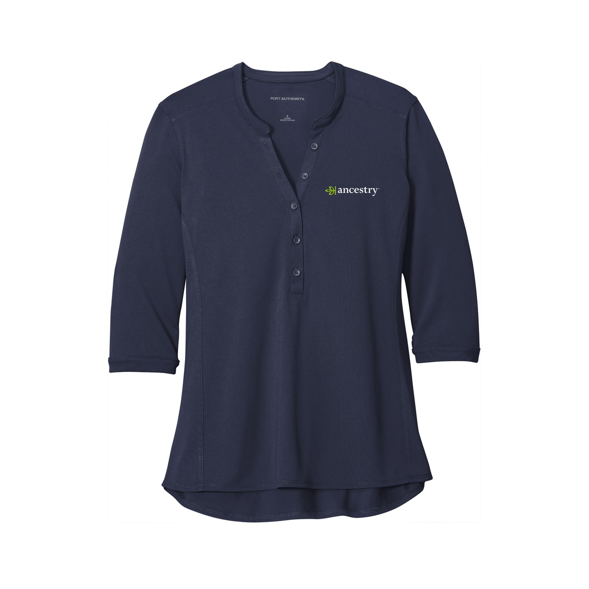 Women's Ancestry® UV Choice Pique Henley Shirt