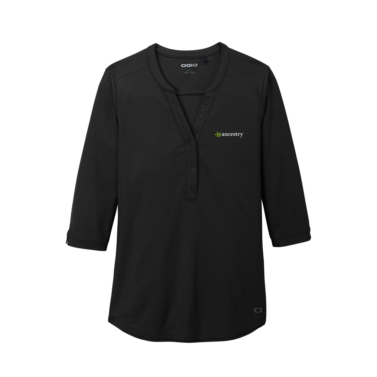 Women's Jewel Henley Ancestry® Shirt