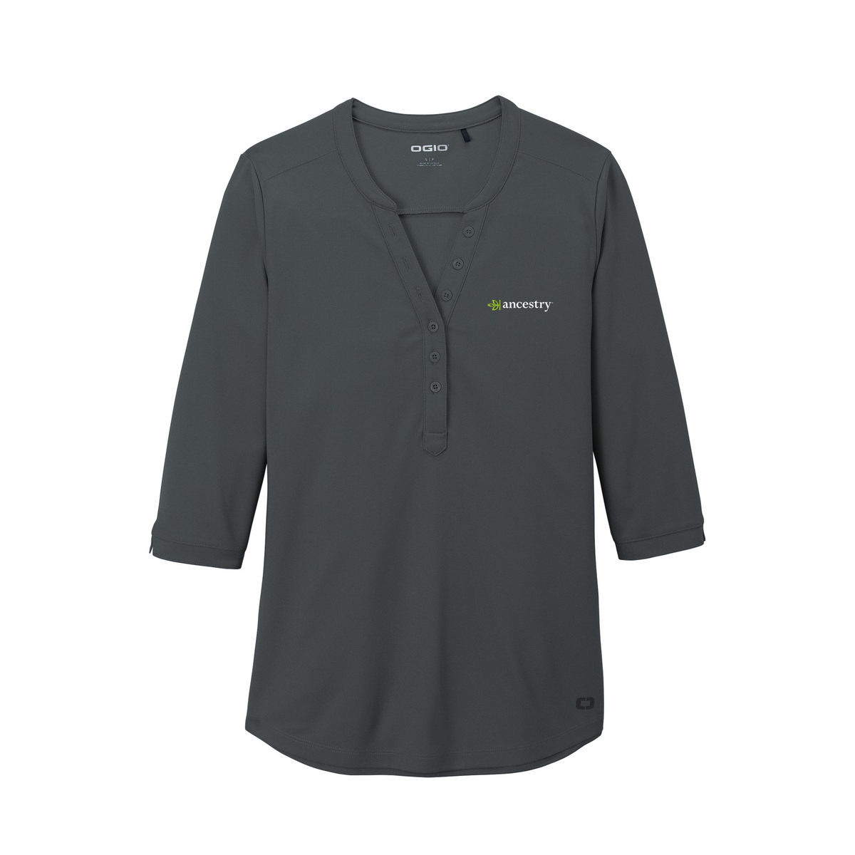 Women's Jewel Henley Ancestry® Shirt