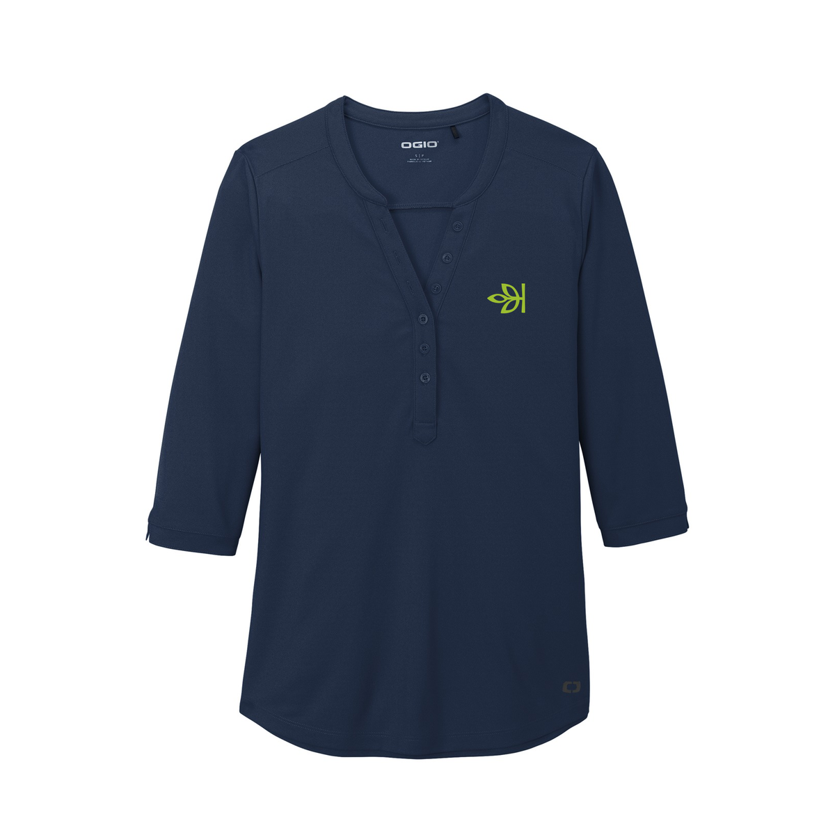 Women's Jewel Henley Ancestry® Shirt
