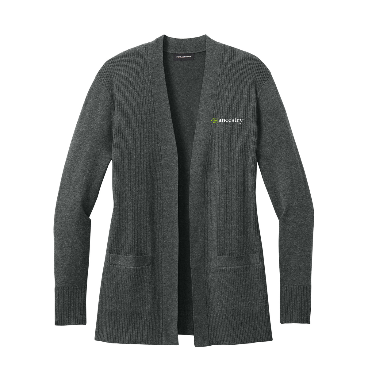 Women's Open Front Cardigan Ancestry® Sweater
