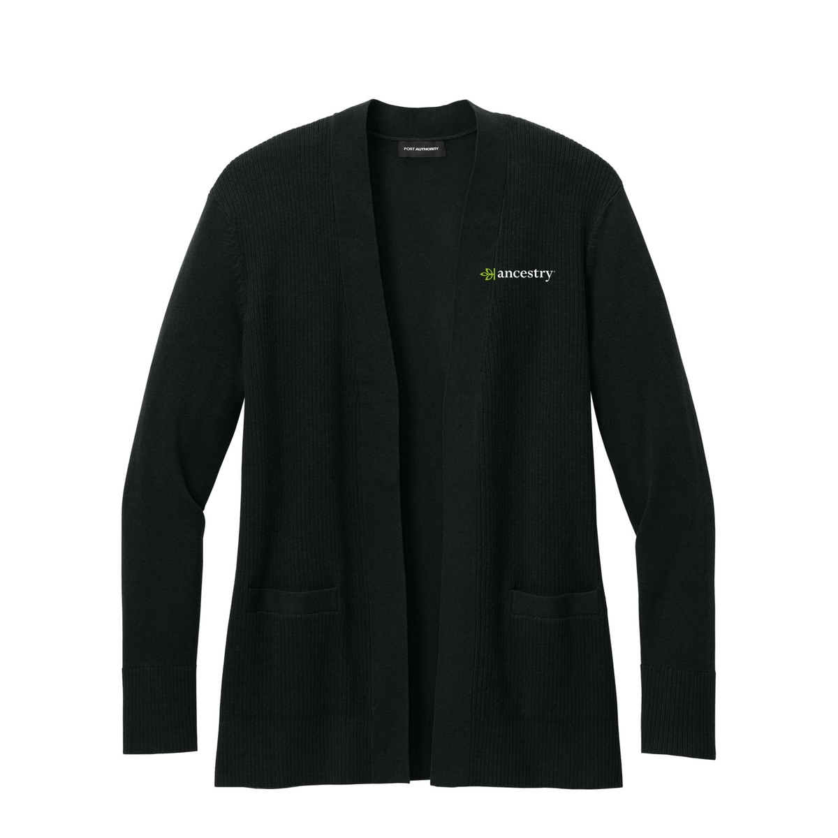 Women's Open Front Cardigan Ancestry® Sweater