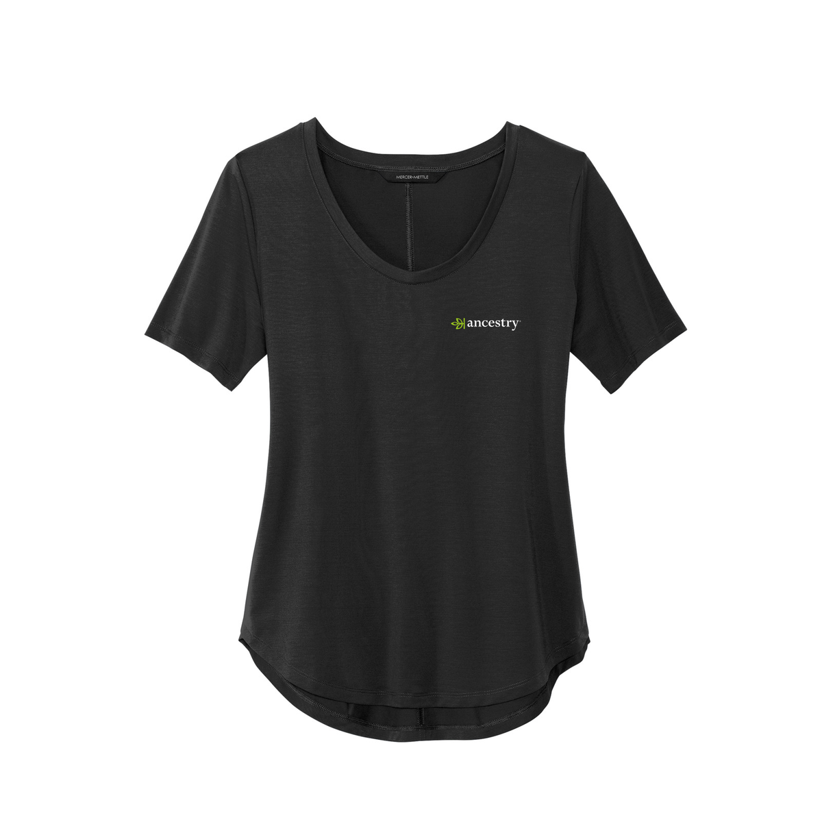 Women's Stretch Jersey Relaxed Scoop Neck Ancestry® Shirt