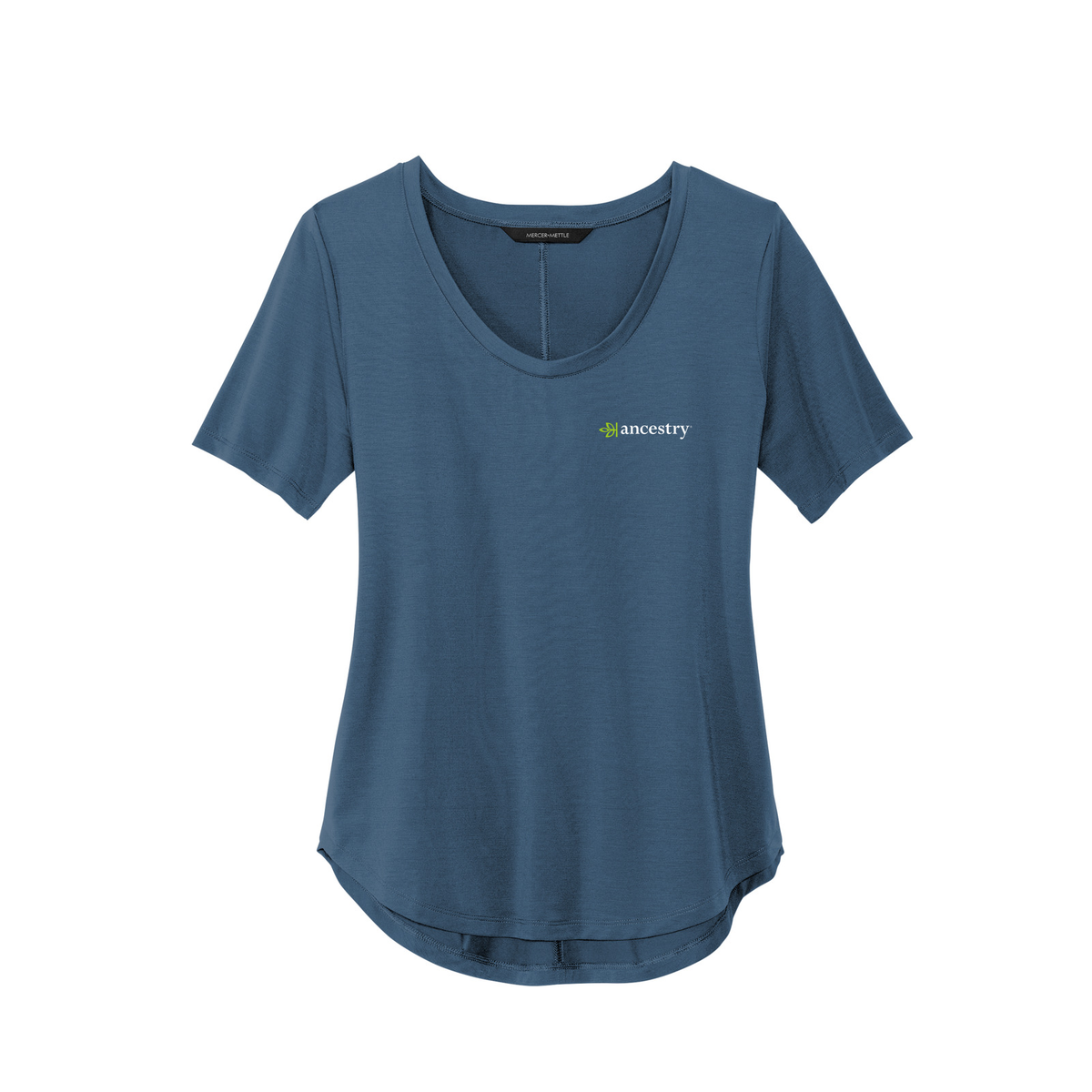 Women's Stretch Jersey Relaxed Scoop Neck Ancestry® Shirt
