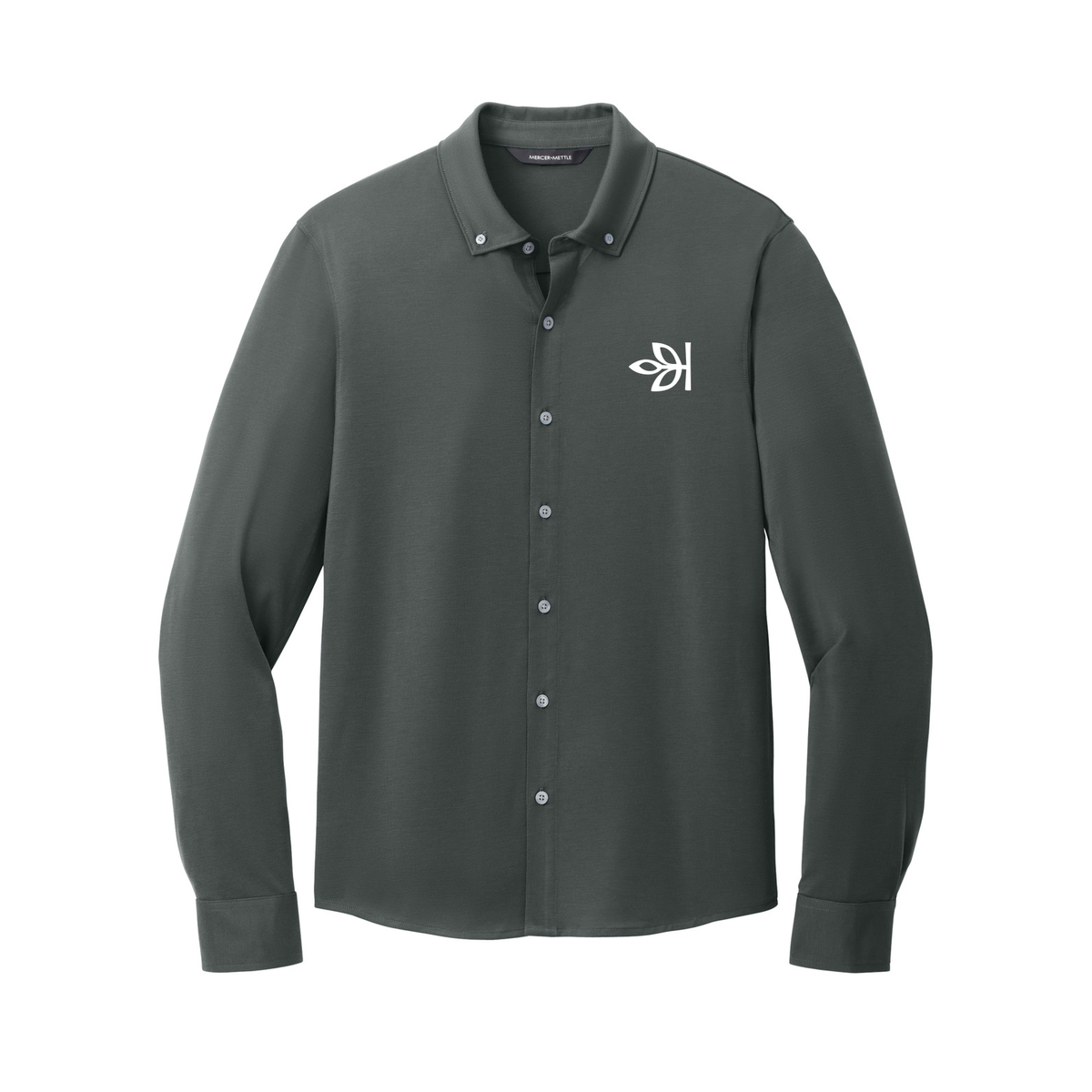 Men's Stretch Jersey Long Sleeve Button Up Ancestry® Shirt