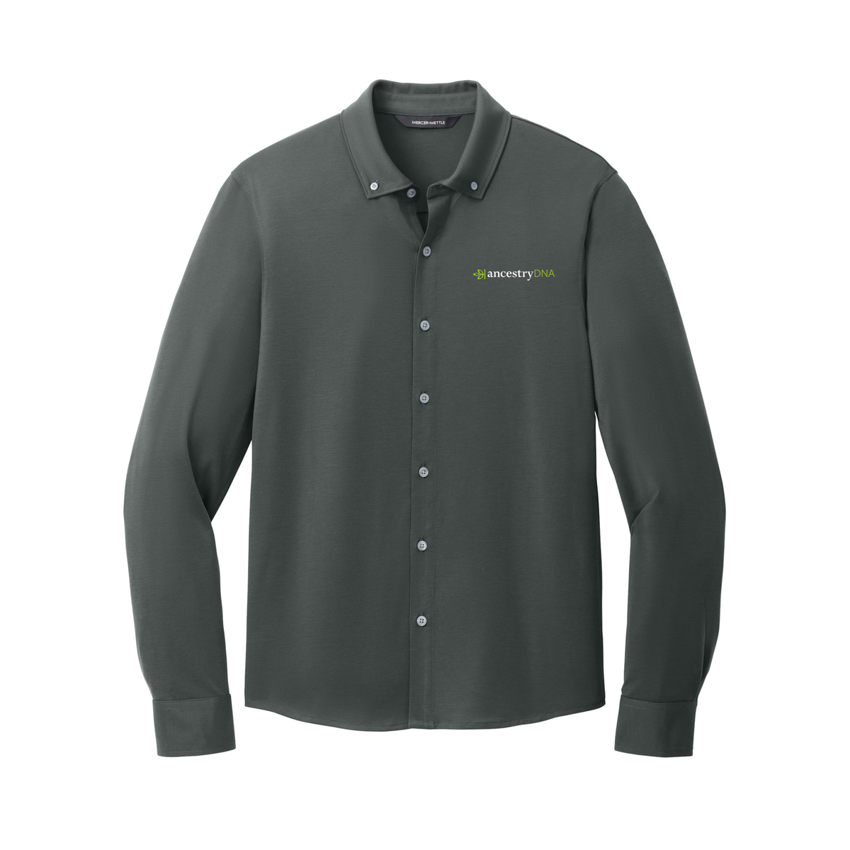 Men's Stretch Jersey Long Sleeve Button Up Ancestry® Shirt