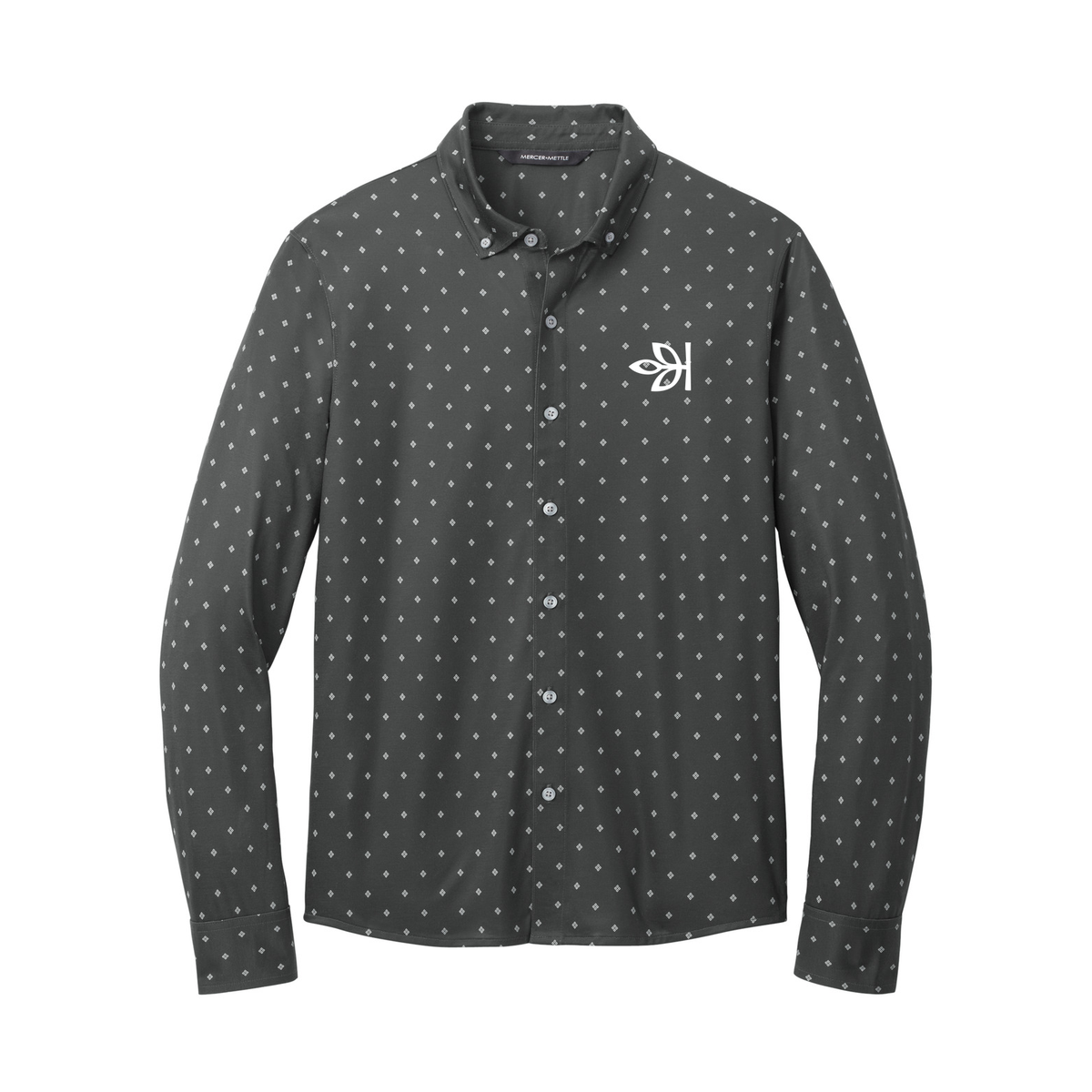 Men's Stretch Jersey Long Sleeve Button Up Ancestry® Shirt