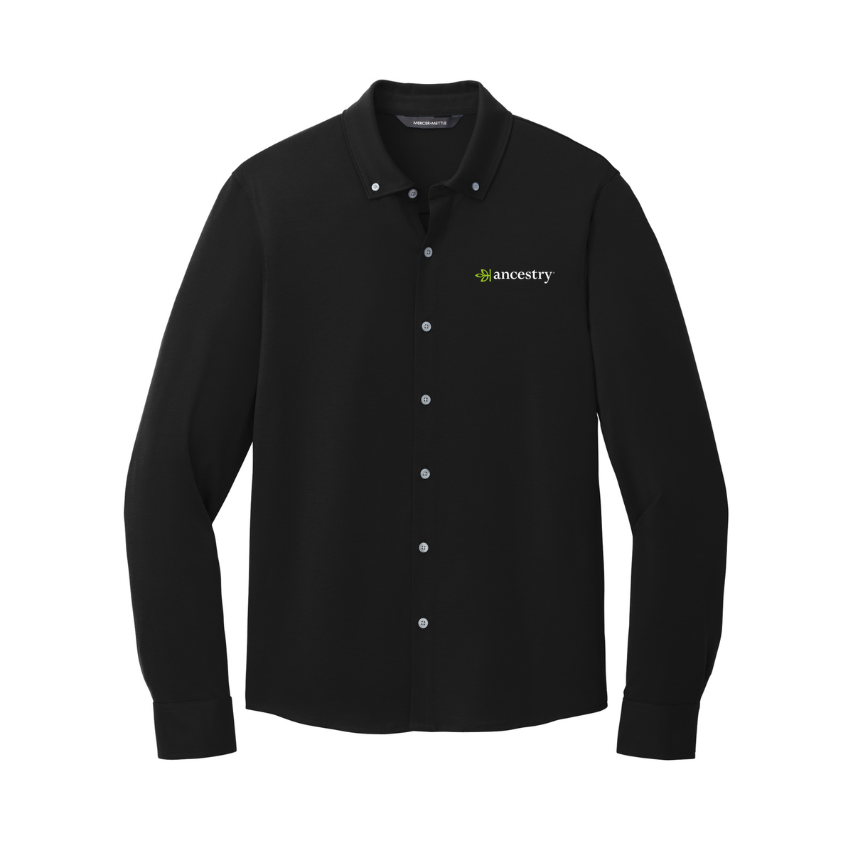 Men's Stretch Jersey Long Sleeve Button Up Ancestry® Shirt