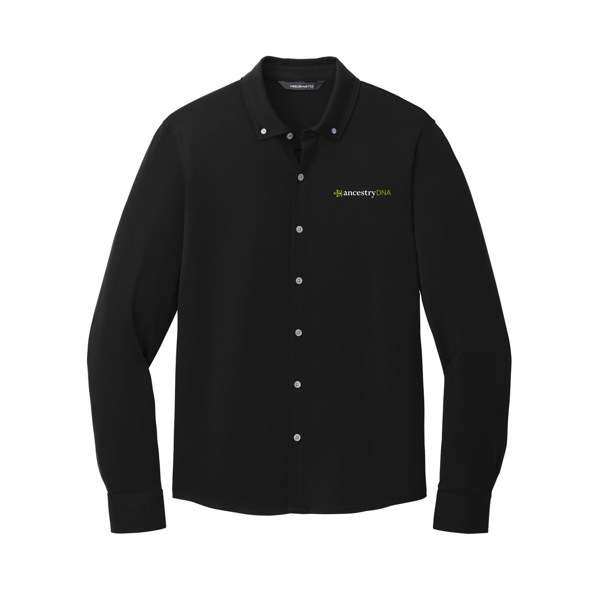 Men's Stretch Jersey Long Sleeve Button Up Ancestry® Shirt