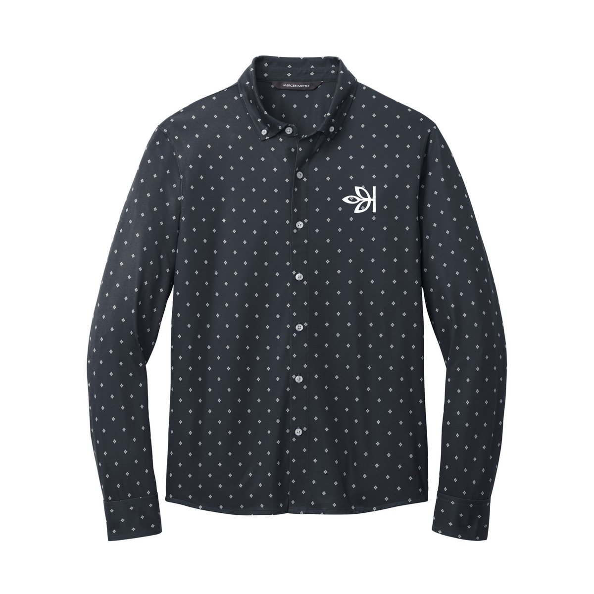 Men's Stretch Jersey Long Sleeve Button Up Ancestry® Shirt