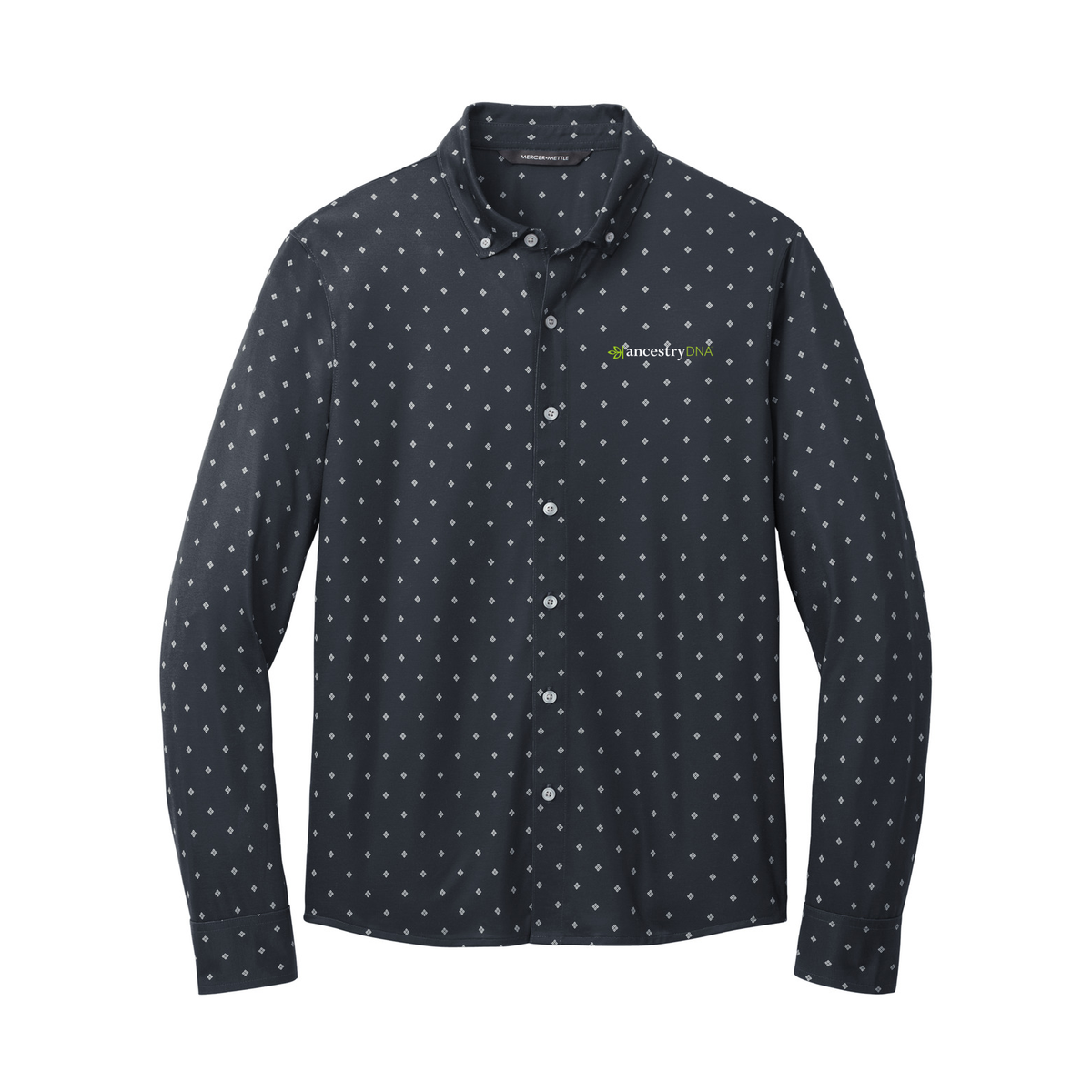 Men's Stretch Jersey Long Sleeve Button Up Ancestry® Shirt