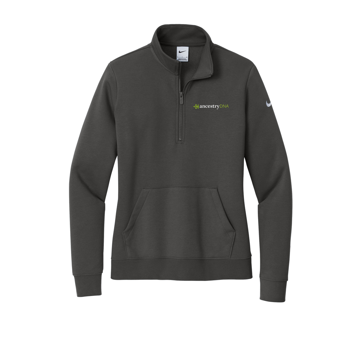 Women's Nike Club Fleece Sleeve Swoosh 1/2-Zip Ancestry® Pullover - 7 Colors