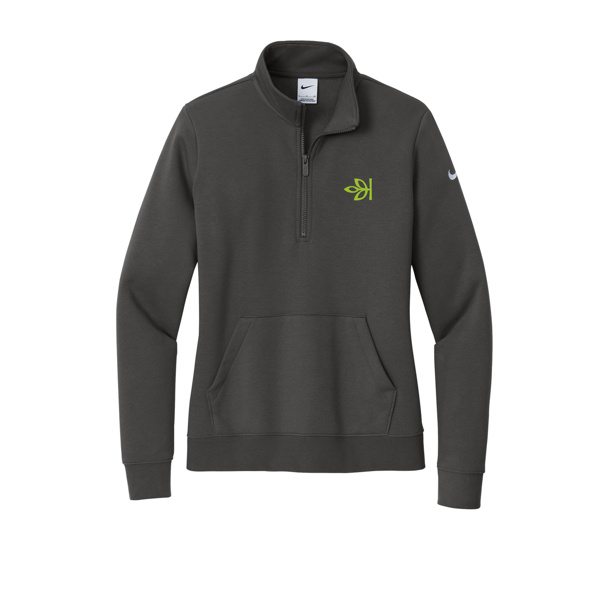 Women's Nike Club Fleece Sleeve Swoosh 1/2-Zip Ancestry® Pullover - 7 Colors