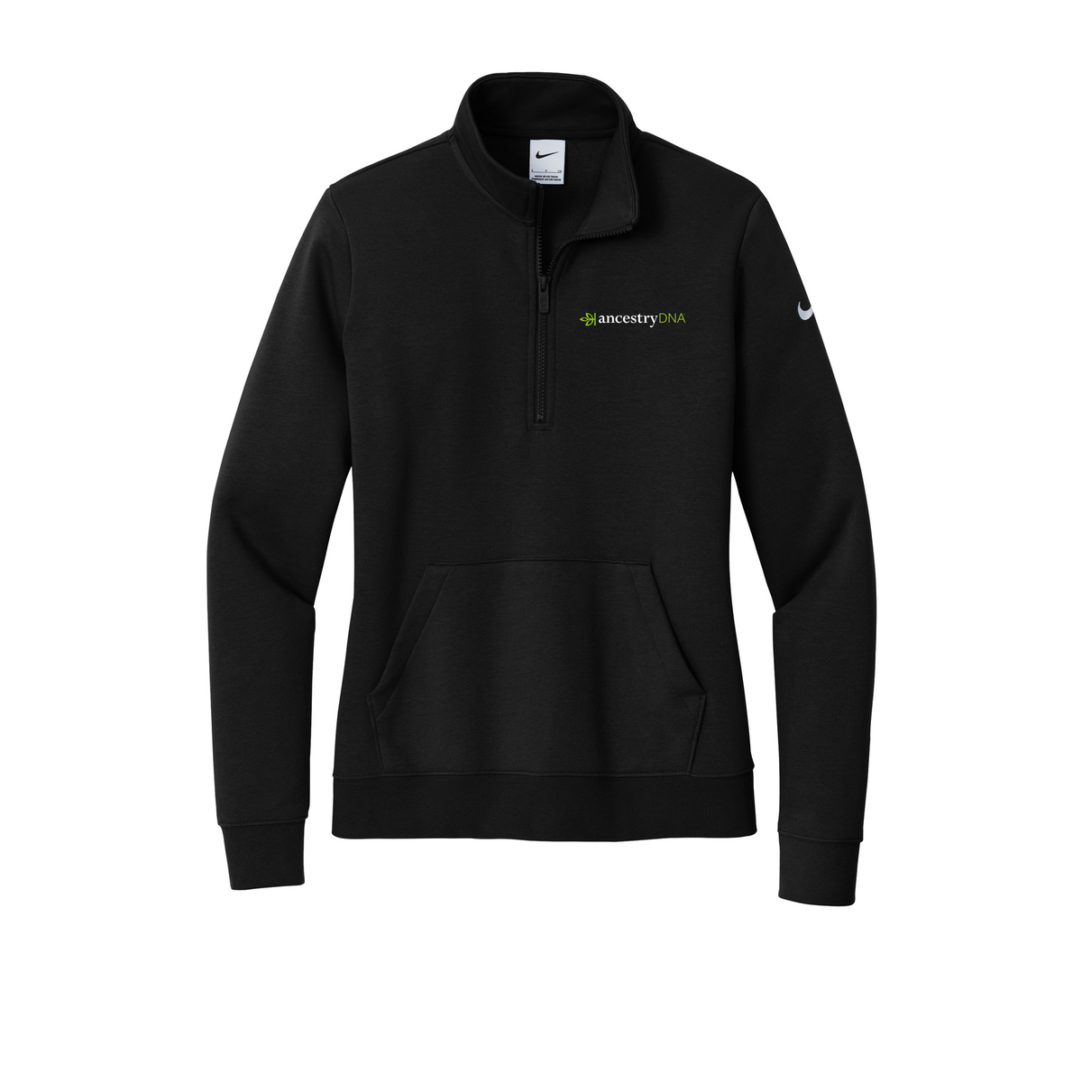 Women's Nike Club Fleece Sleeve Swoosh 1/2-Zip Ancestry® Pullover - 7 Colors