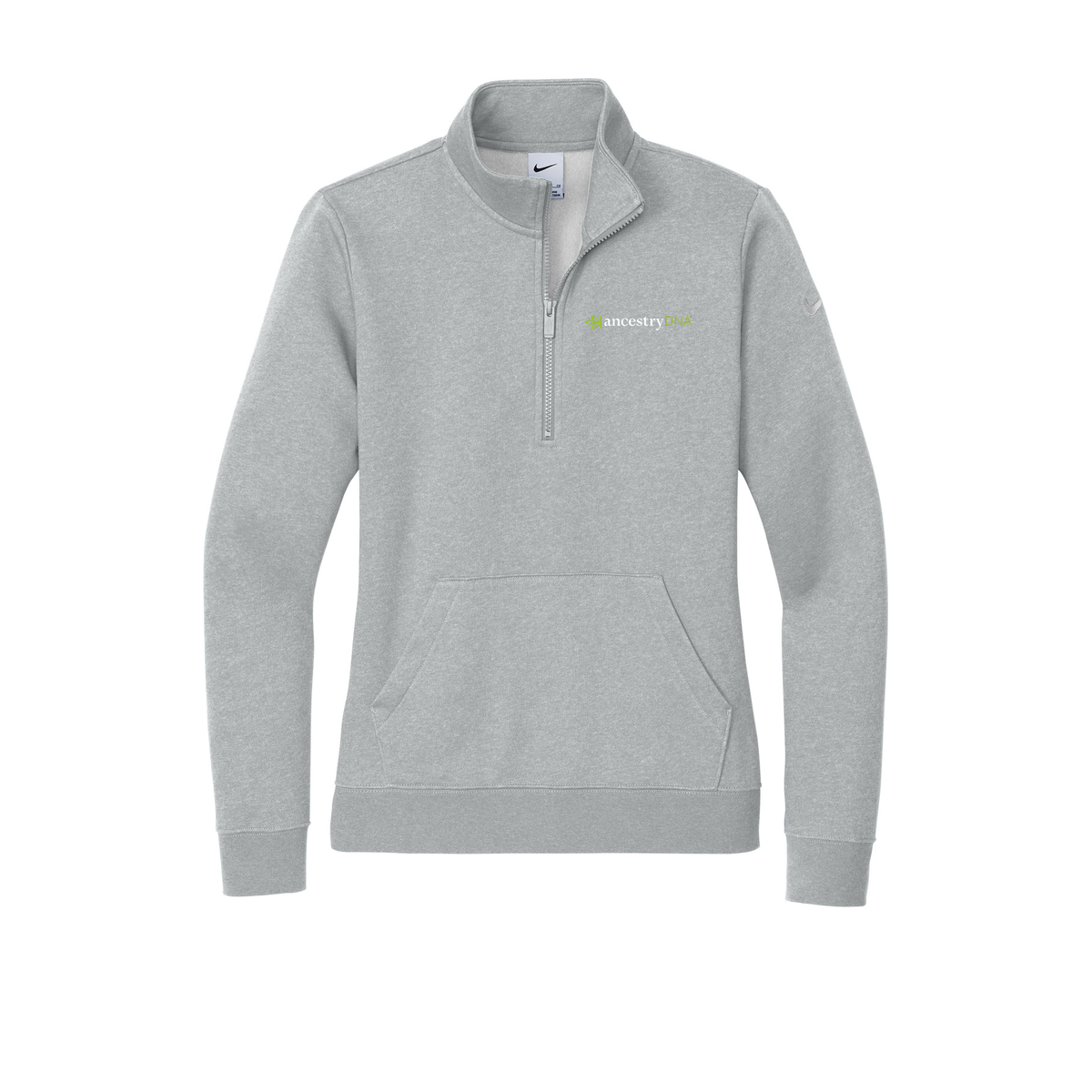 Women's Nike Club Fleece Sleeve Swoosh 1/2-Zip Ancestry® Pullover - 7 Colors