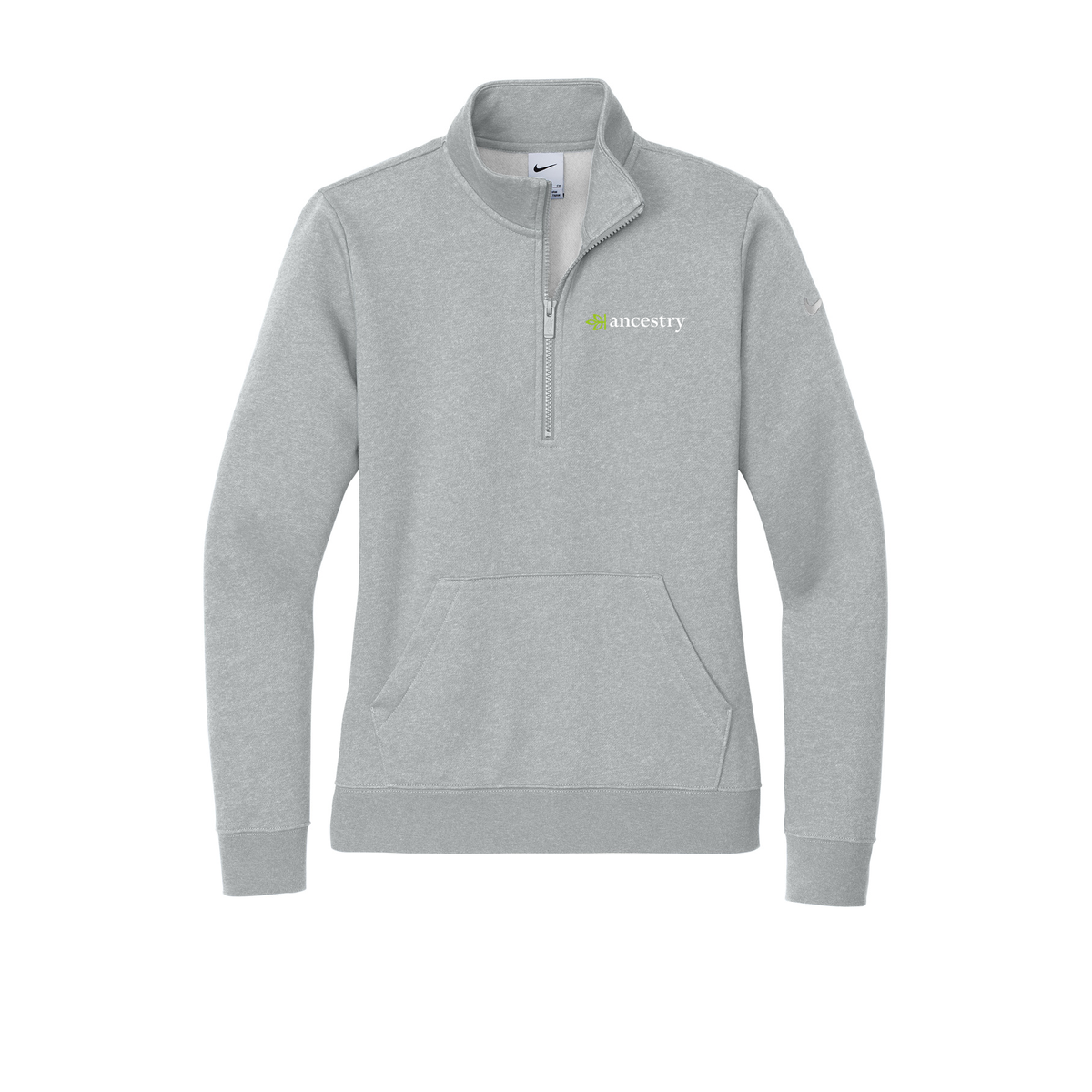 Women's Nike Club Fleece Sleeve Swoosh 1/2-Zip Ancestry® Pullover - 7 Colors