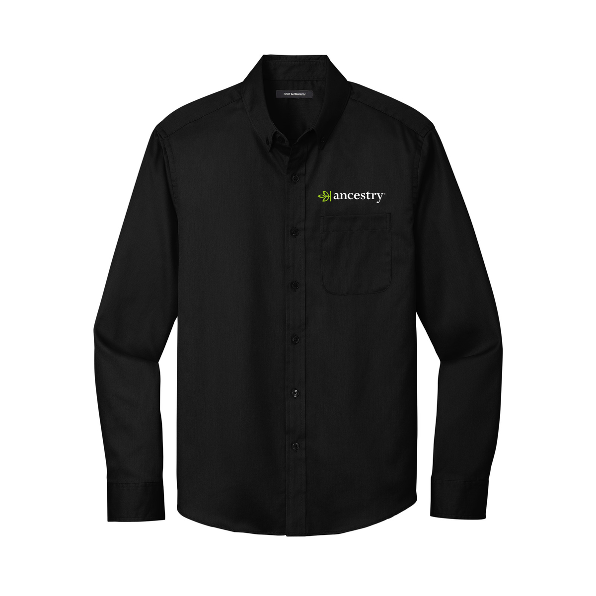 Men's Twill Long Sleeve Ancestry® Button Up Shirt