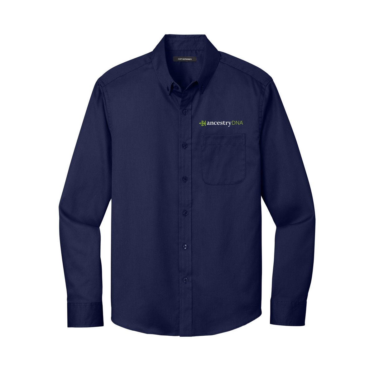 Men's Twill Long Sleeve Ancestry® Button Up Shirt