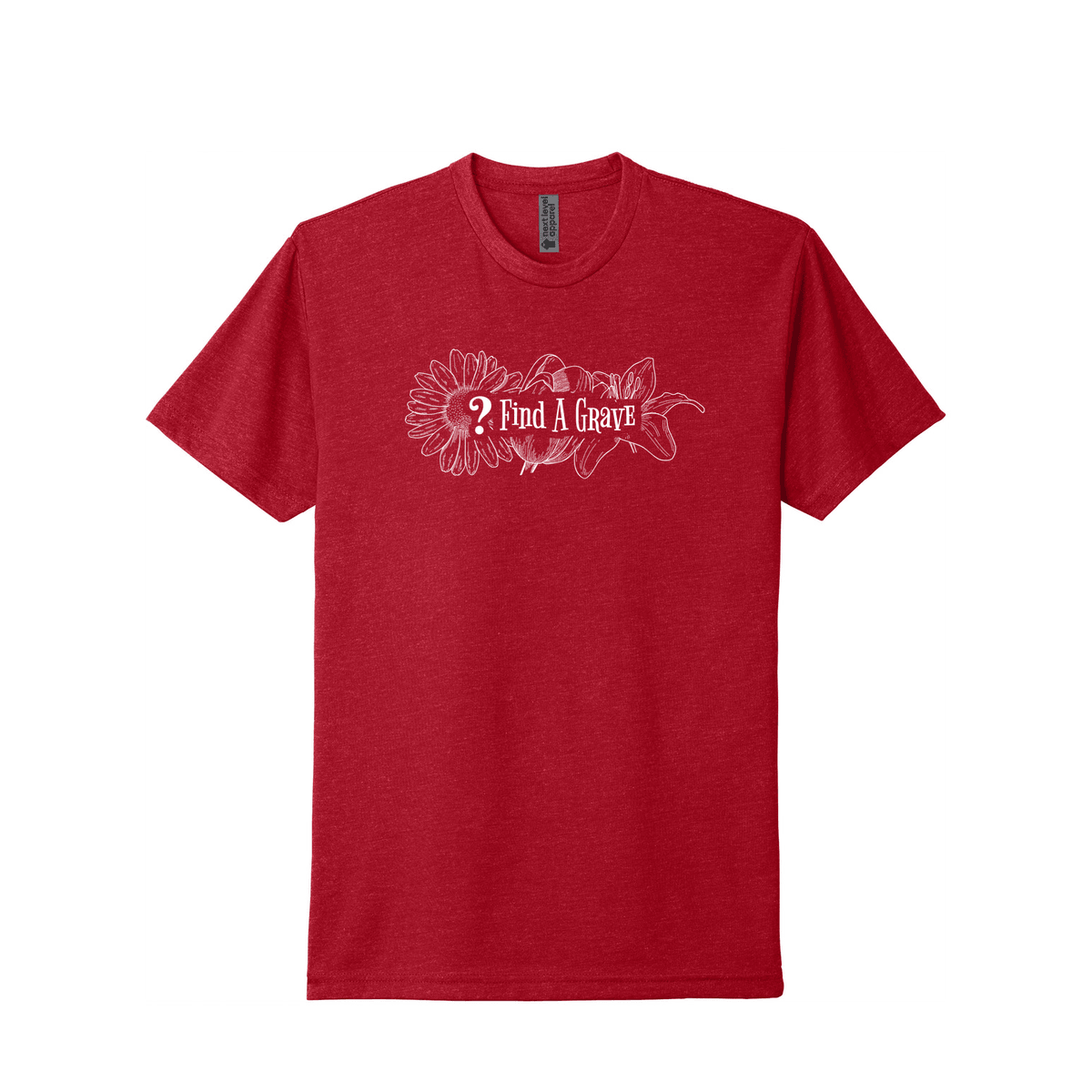 Red - FindaGrave_Flowers_shirt