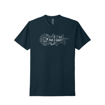 Midnight Navy - FindaGrave_Flowers_shirt
