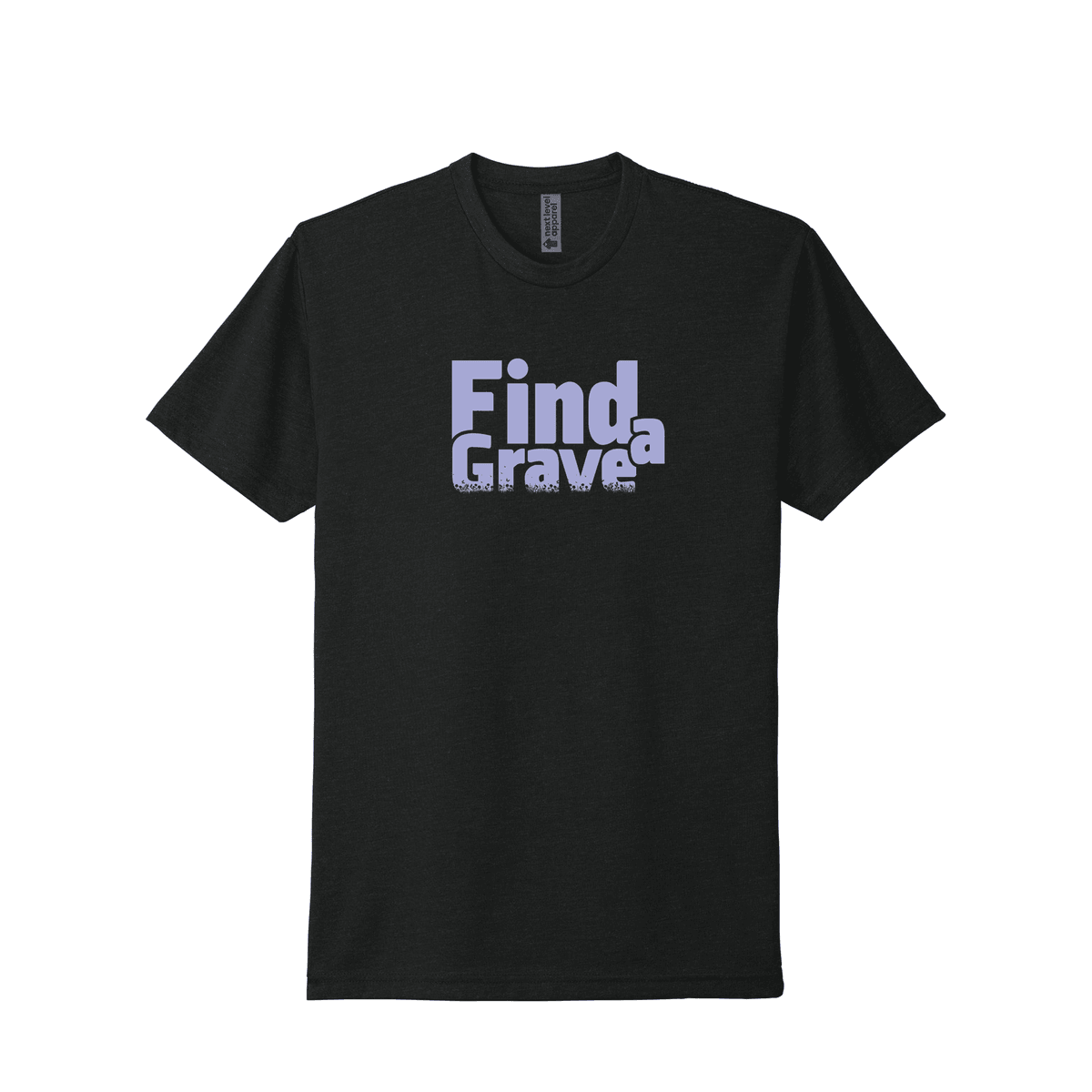 Black - FindaGrave_Text_shirt