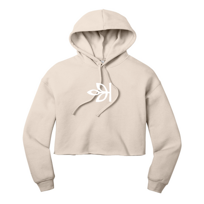 Women's Felt Ancestry® Leaf Cropped Hoodie