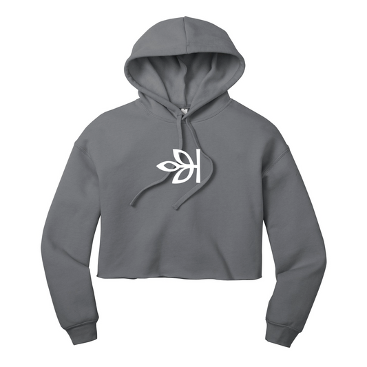 Women's Felt Ancestry® Leaf Cropped Hoodie