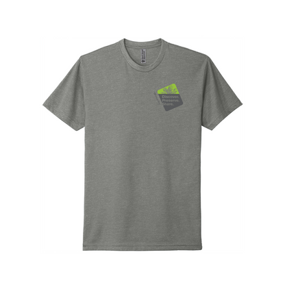 Ancestry Discover, Preserve, Share V4 T-Shirt - Stone/ Gray