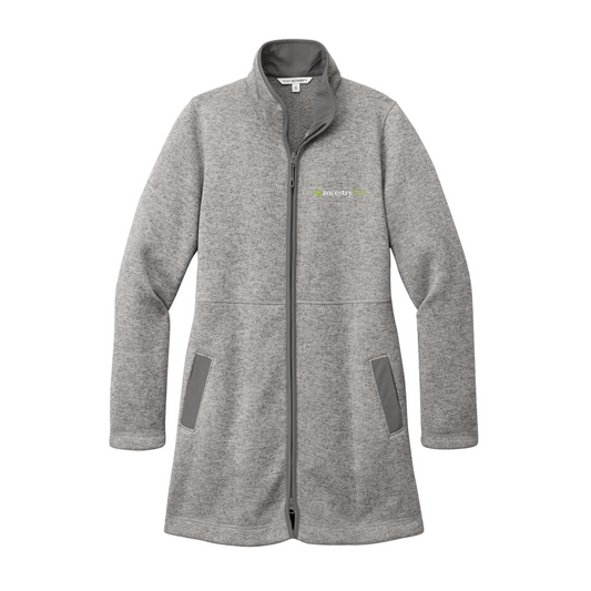Women Sweater Fleece Long Jacket