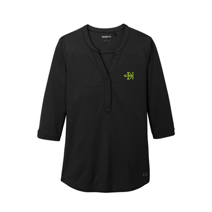 Women's Jewel Henley Ancestry® Shirt
