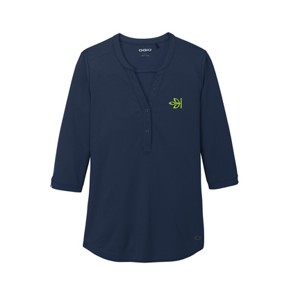 Women's Jewel Henley Ancestry® Shirt