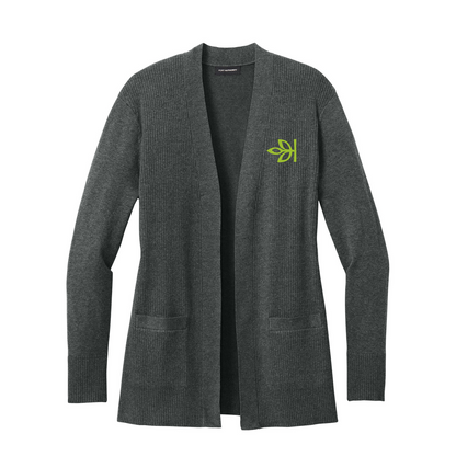 Women's Open Front Cardigan Ancestry® Sweater