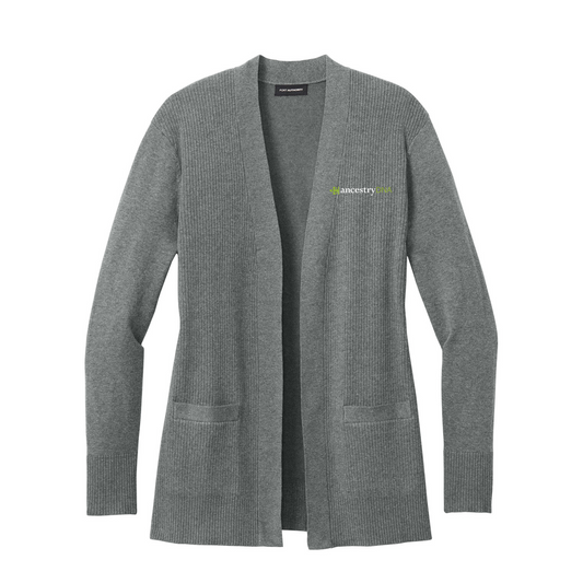 Women's Open Front Cardigan Ancestry® Sweater
