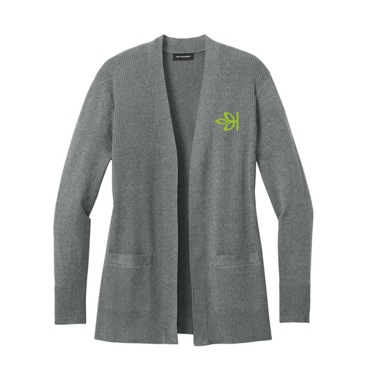 Women's Open Front Cardigan Ancestry® Sweater