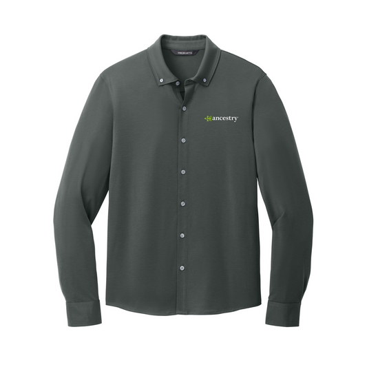 Men's Stretch Jersey Long Sleeve Button Up Ancestry® Shirt