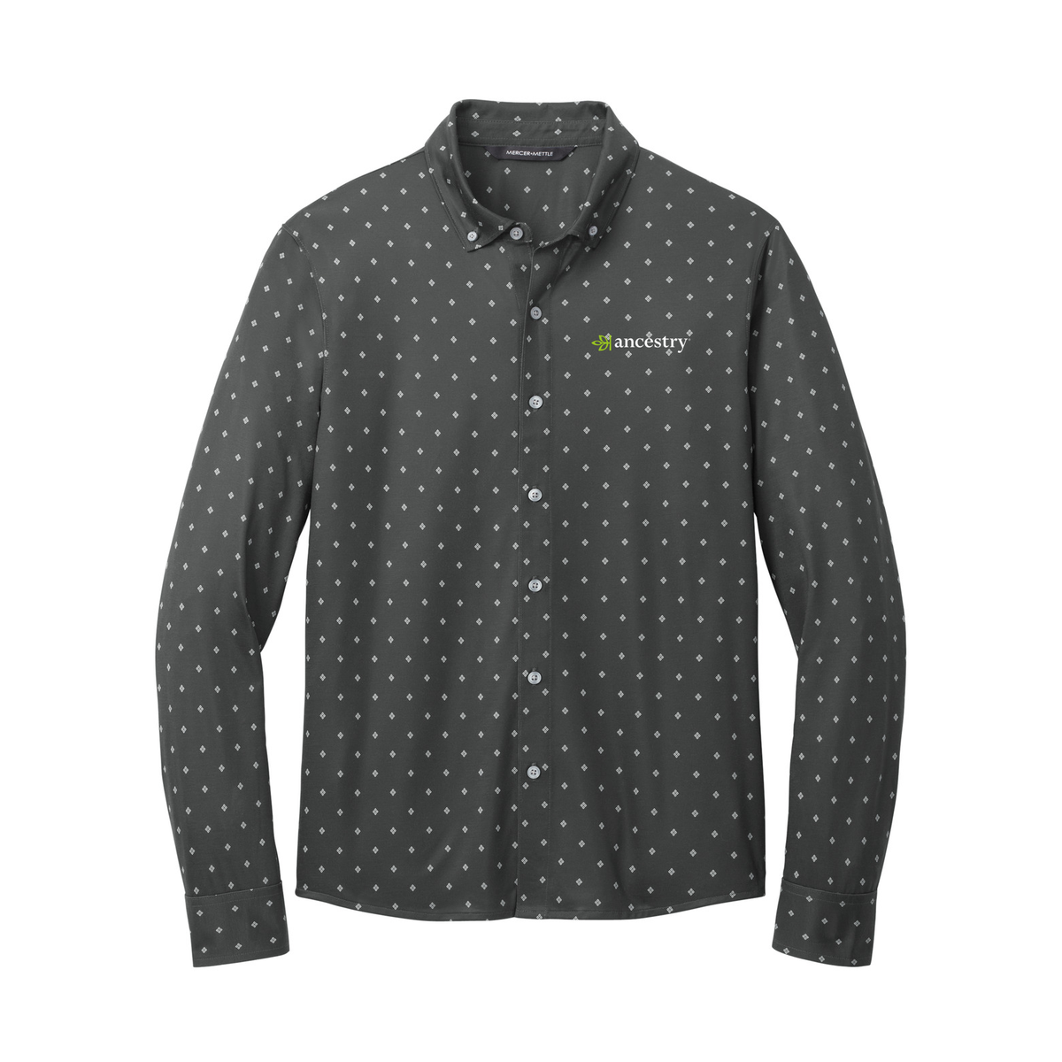 Men's Stretch Jersey Long Sleeve Button Up Ancestry® Shirt