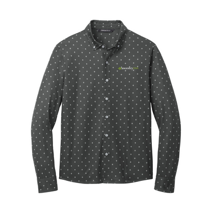 Men's Stretch Jersey Long Sleeve Button Up Ancestry® Shirt