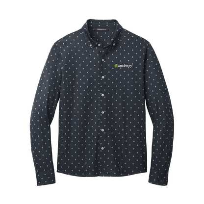 Men's Stretch Jersey Long Sleeve Button Up Ancestry® Shirt