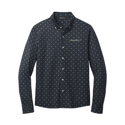 Men's Stretch Jersey Long Sleeve Button Up Ancestry® Shirt