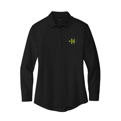 Women's Long Sleeve Stretch Woven Shirt