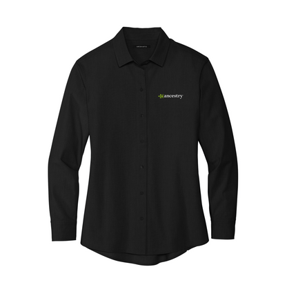 Women's Long Sleeve Stretch Woven Shirt