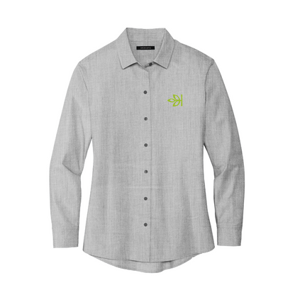 Women's Long Sleeve Stretch Woven Shirt