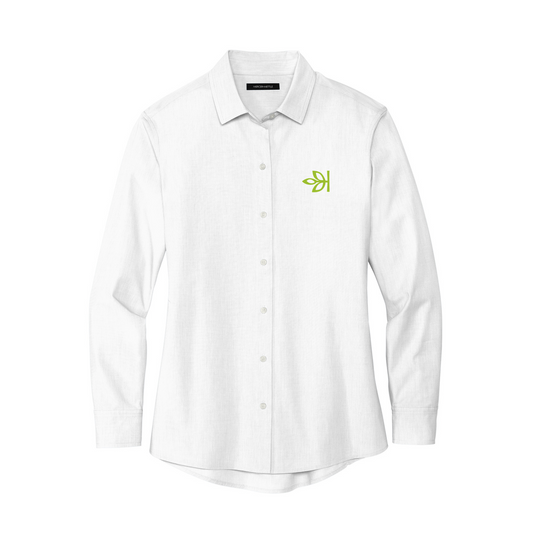 Women's Long Sleeve Stretch Woven Shirt
