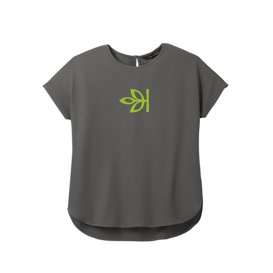 Women's Stretch Crepe Crew Ancestry® Shirt