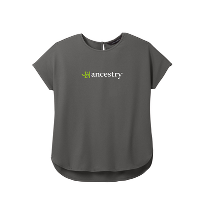 Women's Stretch Crepe Crew Ancestry® Shirt