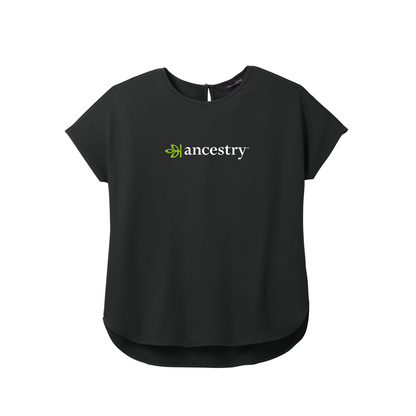 Women's Stretch Crepe Crew Ancestry® Shirt